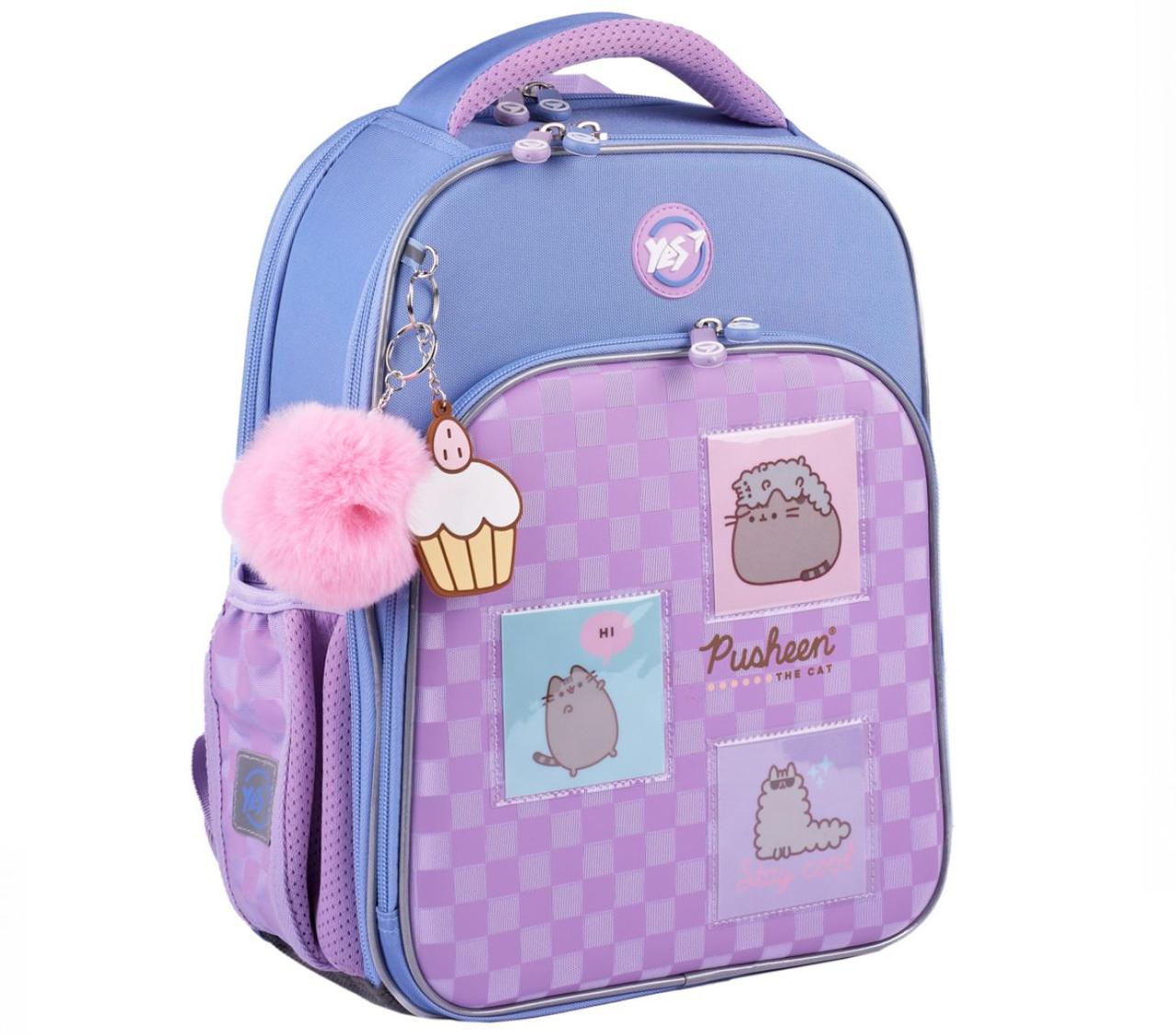 Рюкзак YES S-78 шкільний каркасний Pusheen Playful 559864