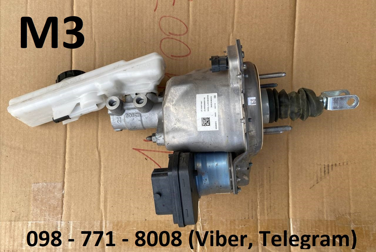 Головний гальмівний циліндр у зборі, підсилювач гальм вакуумний Tesla Model 3 (1044671-99-F) Оригінал USA, фото 1