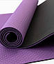 Коврик для фітнесу та йоги TPE+TC 6м Різні кольори, фото 7