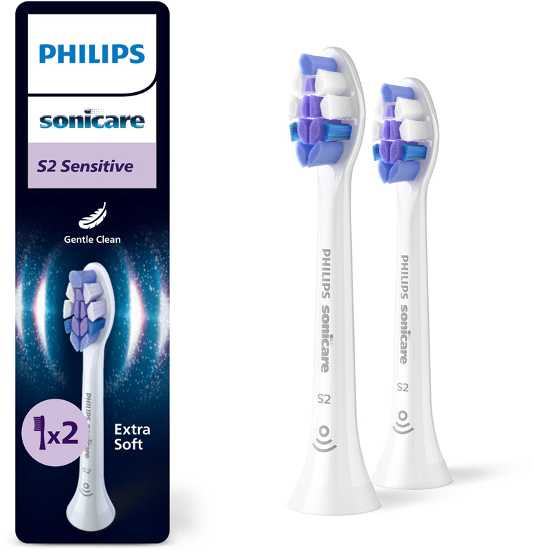 Змінні насадки Philips Sonicare S2 Sensitive HX6052/87 (2 шт) 02777