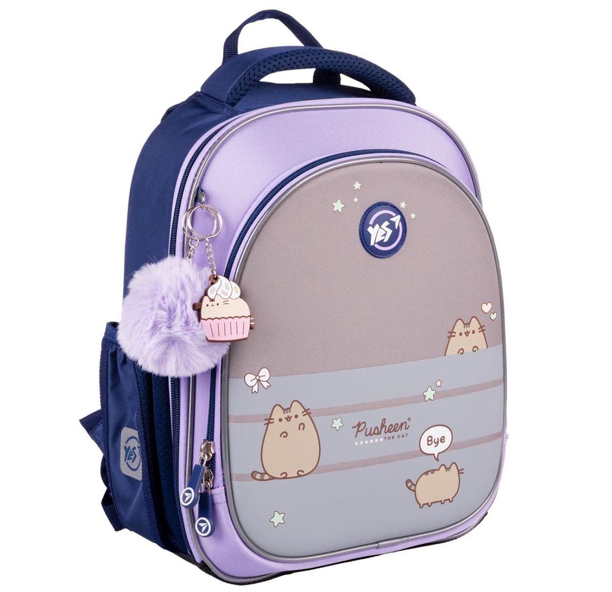 Рюкзак YES S-109 шкільний напівкаркасний Pusheen Playful 559880