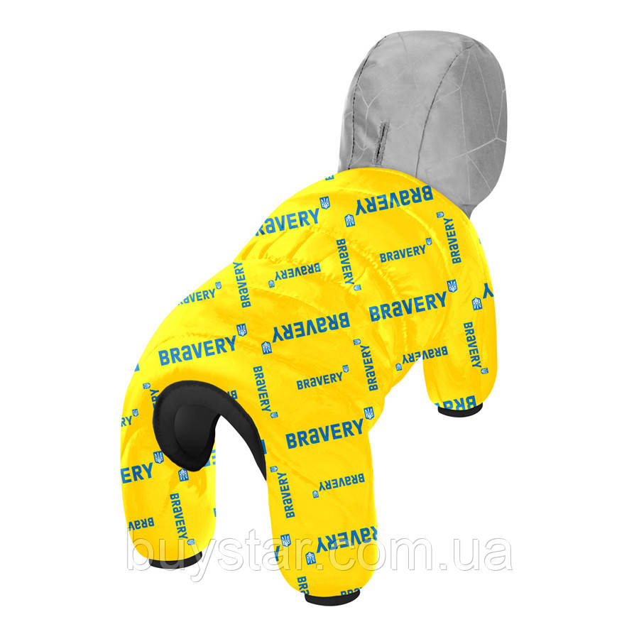 Комбінезон для собак WAUDOG Clothes малюнок "Сміливість", L55, В 77-79 см, С 47-50 см, фото 1