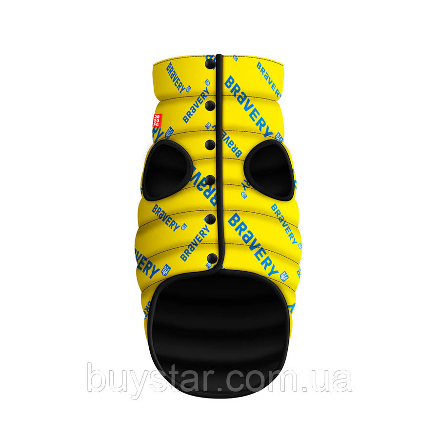 Курточка для собак WAUDOG Clothes малюнок "Сміливість", L65, В 87-90 см, С 60-65 см, фото 1