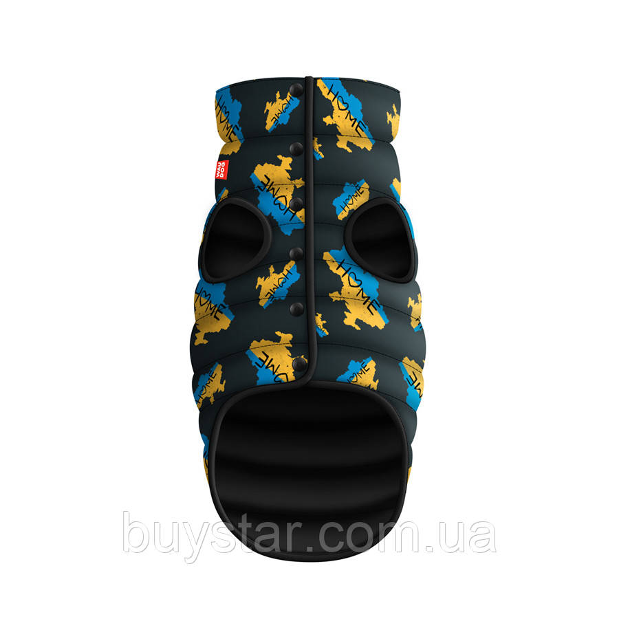 Курточка для собак WAUDOG Clothes малюнок "Дім", L55, В 77-80 см, С 50-55 см, фото 1