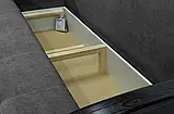 Диван прямий Монтеро (стандарт) рогожка сірий, фото 6