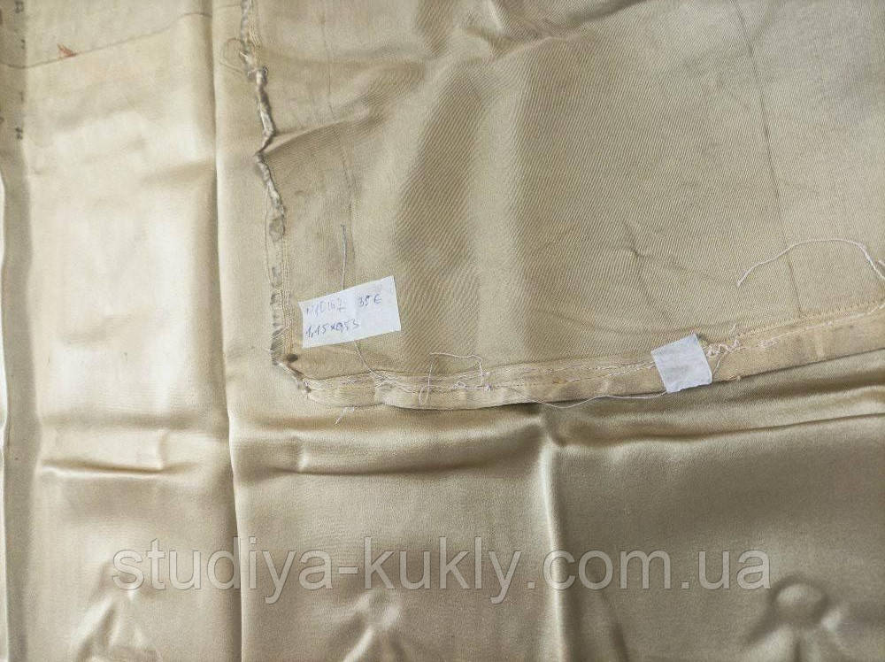 №18 Відріз антикварний. Відтінок – Золотий. #10167, 1,15*0,53 м
