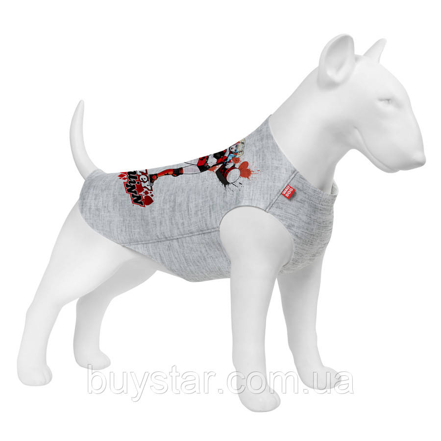Майка для собак WAUDOG Clothes малюнок "Харлі Квінн", S40, B 50-56 см, С 29-34 см, фото 1