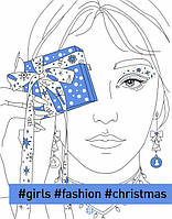 Книга#girls#fashion#christmas / ЖОРЖ / ISBN 978-617-828-702-3