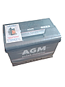 Автомобільний акумулятор AGM Silver Premium (-/+) 12V 74Ah (720A) Euro, фото 2