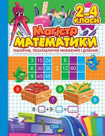 Зшитийпрактикум Магістр математики. 2 - 4 класи. Табл, позатабл. множ. і діл. / ТОРСІНГ / ISBN