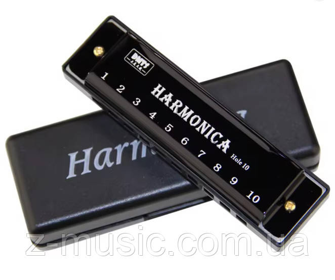 Гармошка губна Harmonica (діатонічна) С, чорна