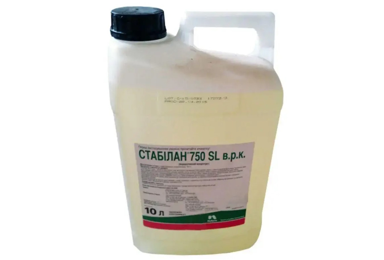 Регулятор роста Стабилан 10л (хлормекват-хлорид 750 г/л)  регулятор роста для пшеницы для гороха, для рапса