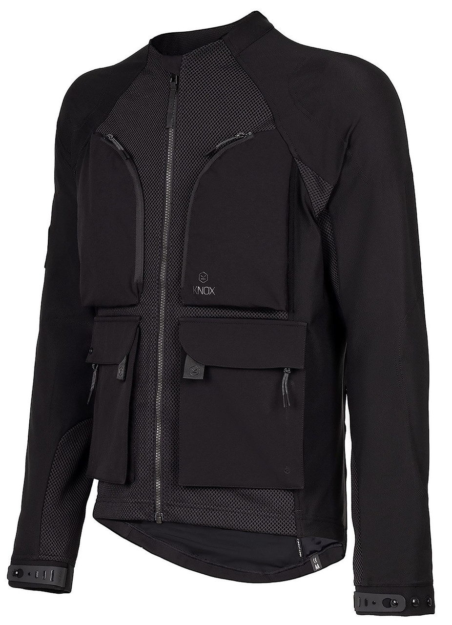 Мотосорочка Knox Tor Armoured & Waterproof Shell чорний, 3XL