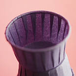 Форма паперова для випічки з бортиком посилена №515 фіолетова 50х35 мм, 24 шт, фото 3