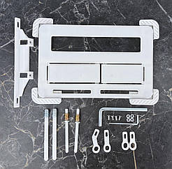 Універсальна прямокутна прихована кнопка для Geberit Delta, Sigma, TECE (Rectangle)