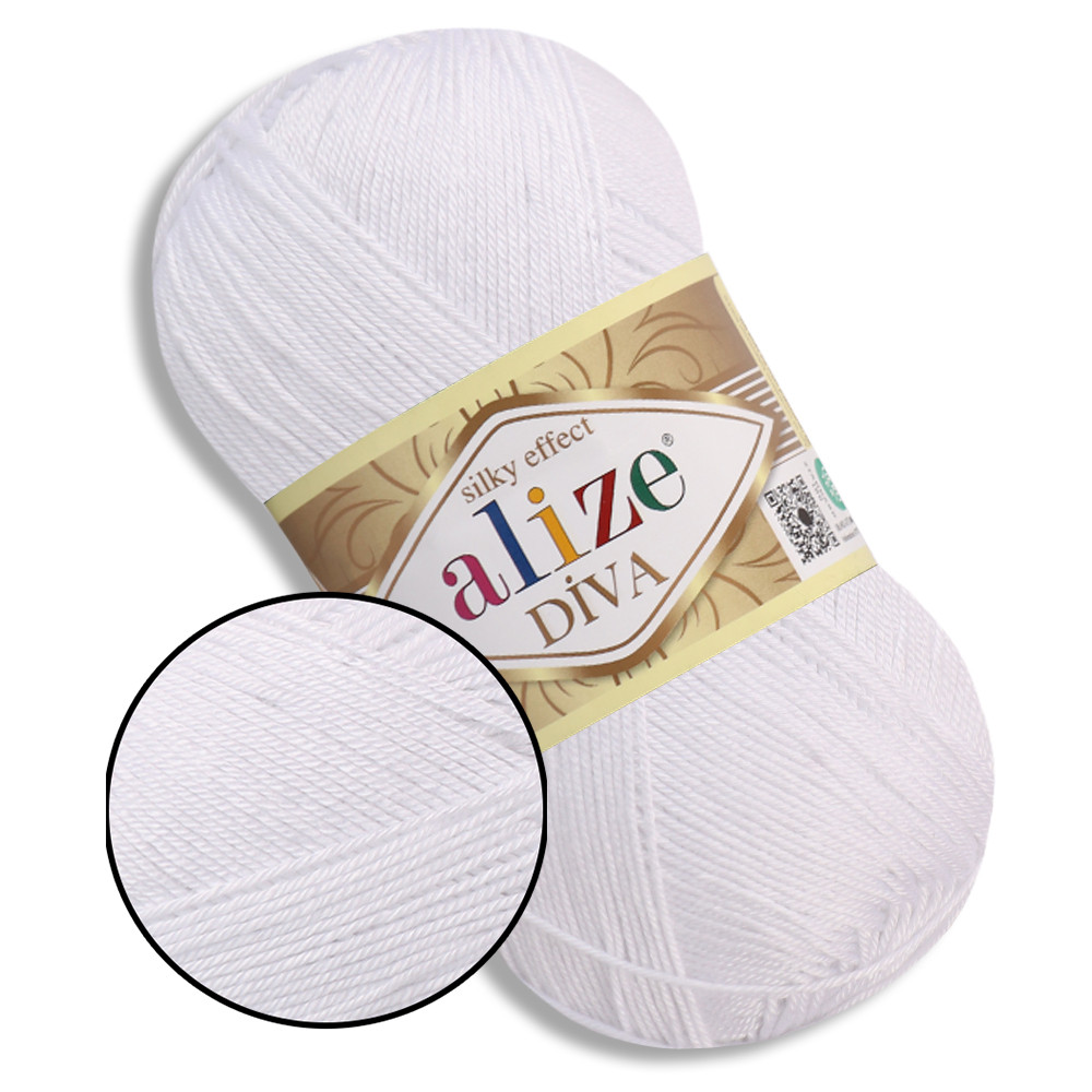 Alize Diva, Білий №55, фото 1