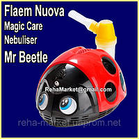 Інгалятор Компресорний небулайзер для дітей Божа Корівка Flaem Nuova