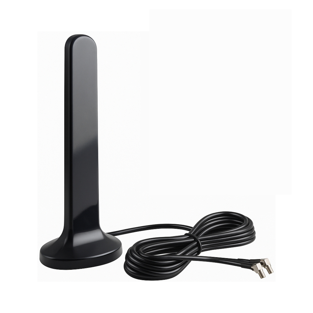 Гуртом 4G Антена автомобільна MIMO 16 дБ 698-960/1700-2700 МГц (TS9)