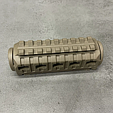 Цівка на АК 47/74 DLG TACTICAL (DLG-133), полімерна, колір Койот, 1 планка пікатинні, з кріпленням M-LOK, фото 3