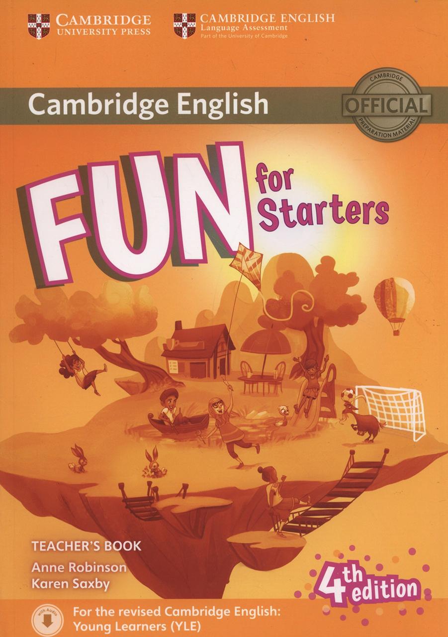Fun for 4th Edition Starters Teacher’s Book with Downloadable Audio / Робінсон А. / ЛІНГВІСТ
