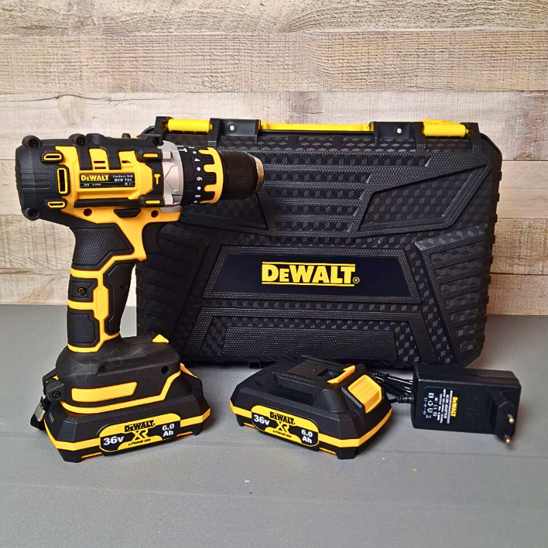 Універсальний дриль-шуруповерт DeWALT DCD791 Зручна акумуляторна дриль 36V 6AH Шуруповерт акумуляторний