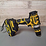 Якісний акумуляторний шуруповерт DeWALT DCD791 Потужний дриль-шуруповерт 36V 6AH Шурупокрут Деволт в кейсі, фото 4