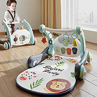 Дитяча каталка-ходунки з ковриком та підсвіткою, 80х56х44см DS
