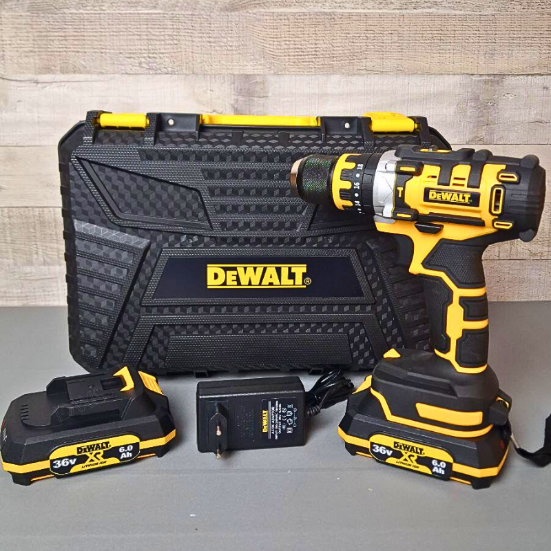 Професійна акумуляторна дриль 36V 6AH DeWALT DCD791 Потужний дриль-шуруповерт Акумуляторний шуруповерт