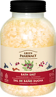 Сіль для ванн Green Pharmacy Сандал і пачулі 1000 г