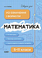 Довідник учня. Математика. Усі означення і формули. 5-11 класи / ОСНОВА