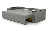 Диван прямий Юпітер (стандарт) рогожка світло-сірий, фото 5