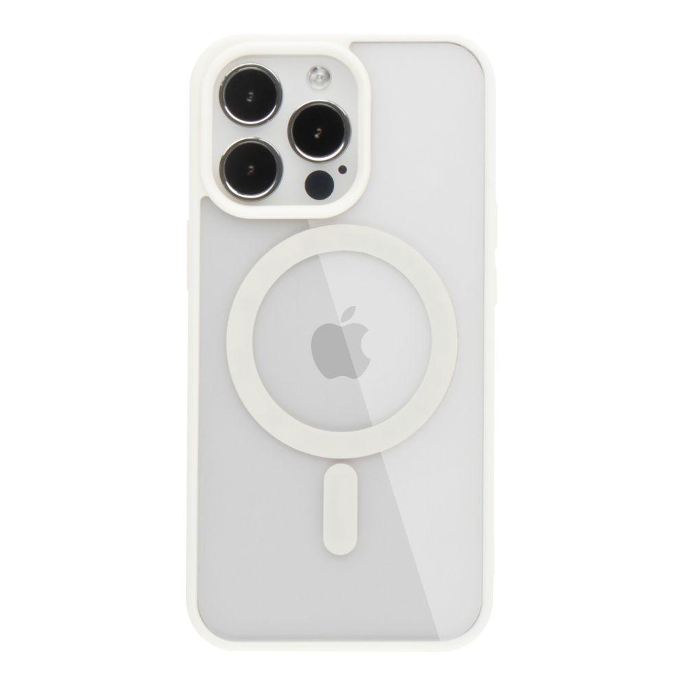 Чохол NEW TPU Color with Magsafe для iPhone 13 Pro Колір White, фото 1
