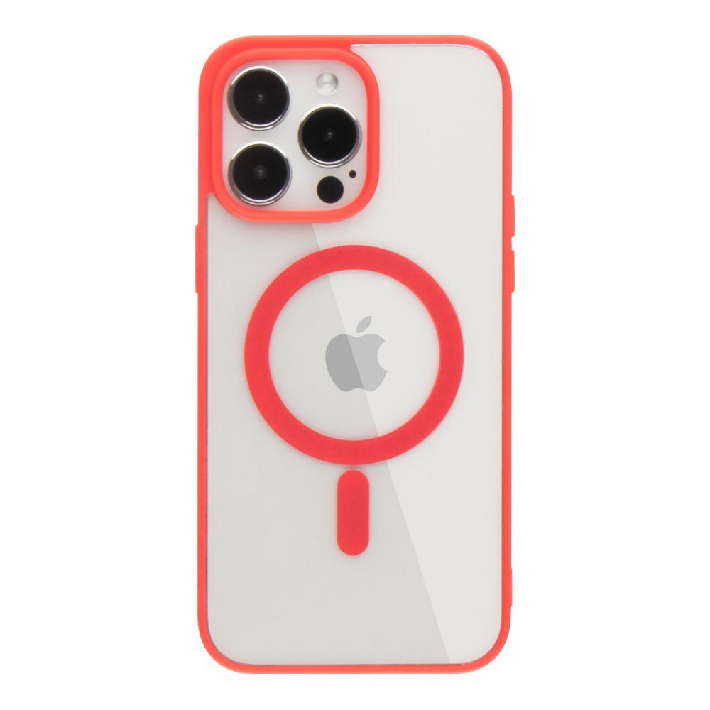 Чохол NEW TPU Color with Magsafe для iPhone 14 Pro Max Колір Red, фото 1