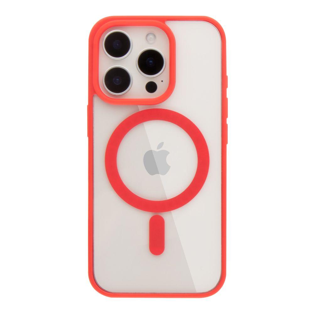 Чохол NEW TPU Color with Magsafe для iPhone 16 Pro Max Колір Red