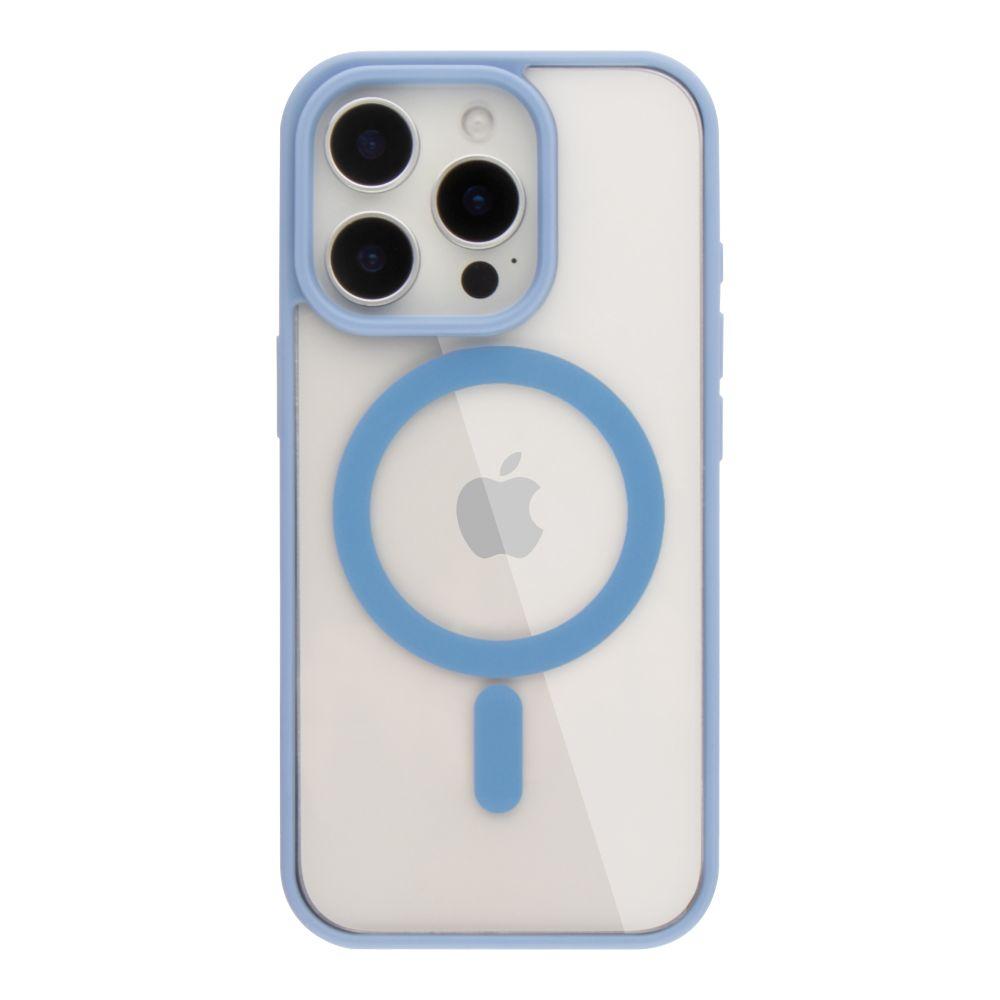 Чохол NEW TPU Color with Magsafe для iPhone 16 Pro Max Колір Sierra Blue