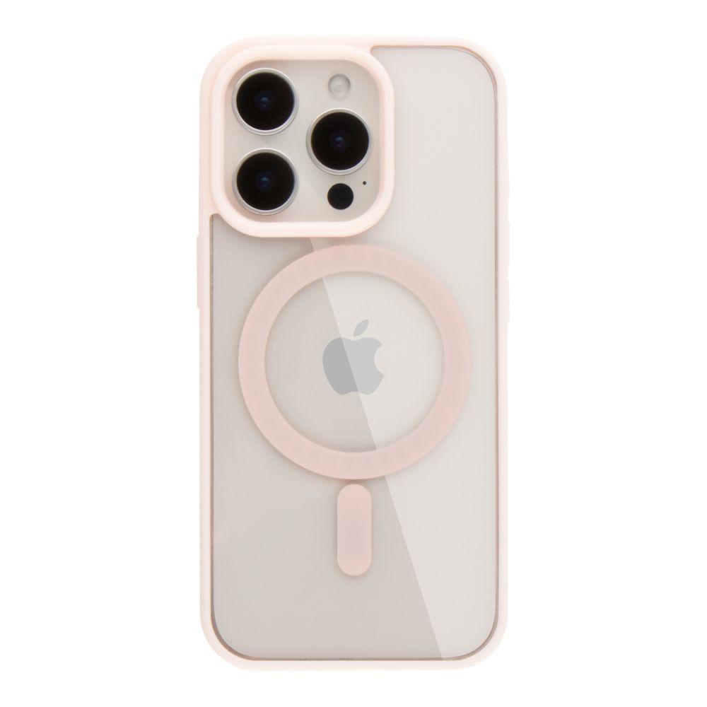 Чохол NEW TPU Color with Magsafe для iPhone 16 Pro Колір Pink