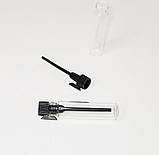 Флакон для пробників El Studio (фіолка) чорний ковпачок 1 мл, фото 3