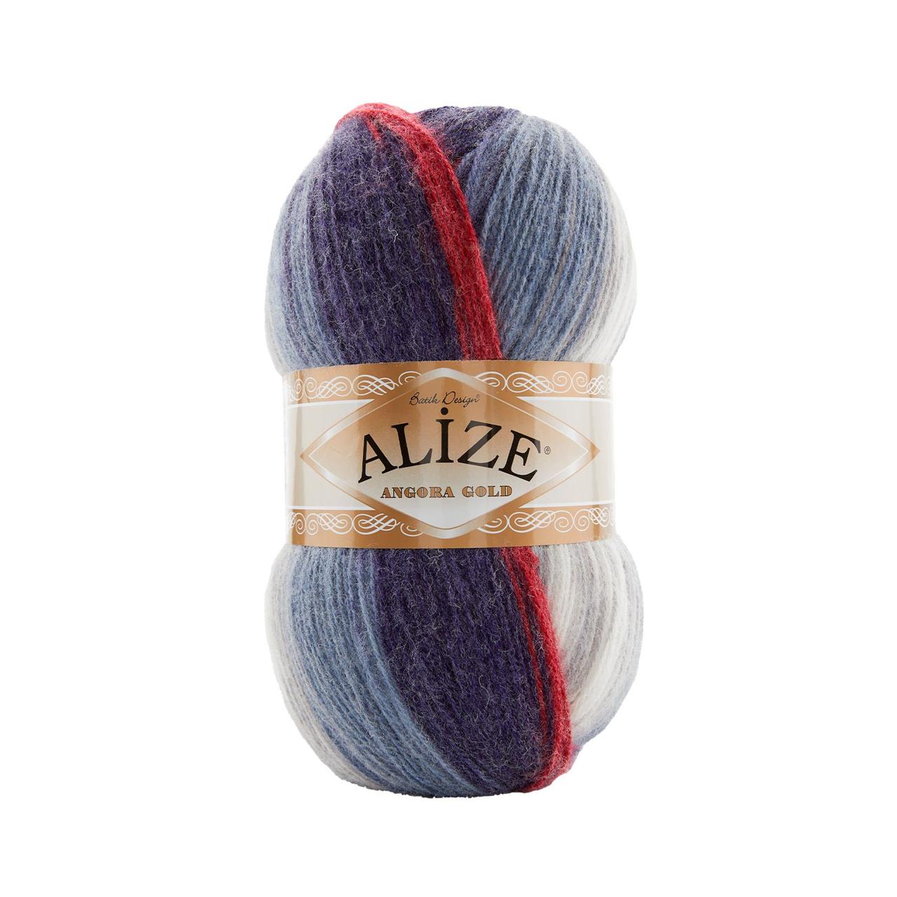 Нитки та пряжа для в'язання ANGORA GOLD BATIK Ангора Голд Батік від ALIZE Алізе № 2978