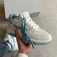 Off-White Out of Office, кросівки Off-White White Out of Office Blue White, взуття Off-White Blue White, кросівки Off-White