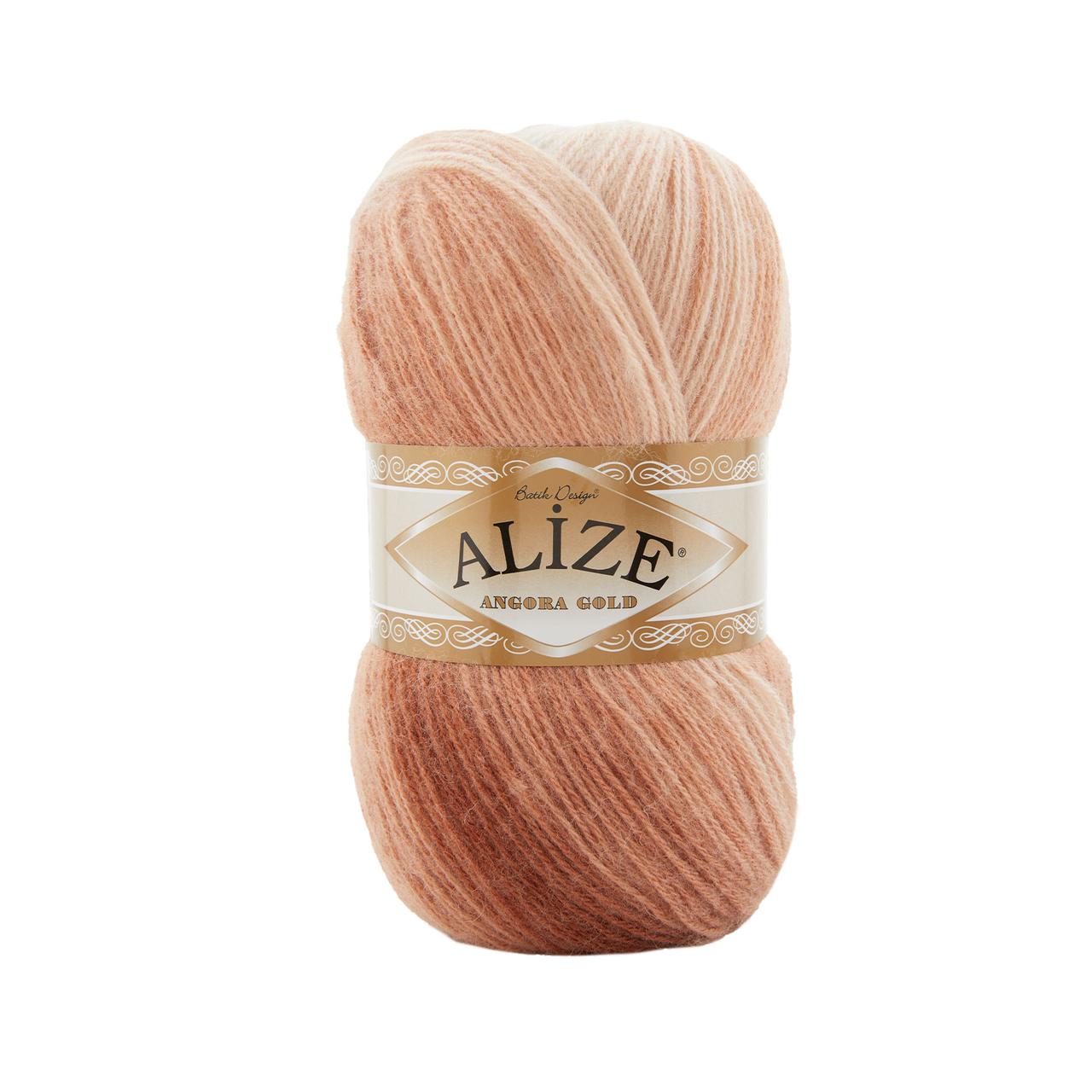 Нитки та пряжа для в'язання ANGORA GOLD BATIK Ангора Голд Батік від ALIZE Алізе № 5742