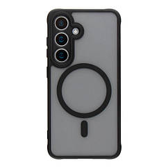 Чохол TPU+PC Anti Drop Full Camera with MagSafe для Samsung Galaxy S25+ 5G (S936) Колір Black