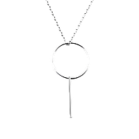 Срібне кольє Звучання Грації, жіночий аксесуар, елегантне намисто, модна біжутерія