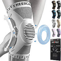 Медичний наколінник NEENCA з гелевими подушками та бічними стабілізаторами для спорту та відновлення
