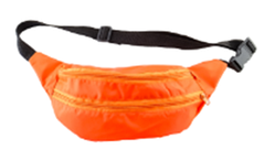 Сумка-бананка спортивна чоловіча із текстилю, 365х175мм