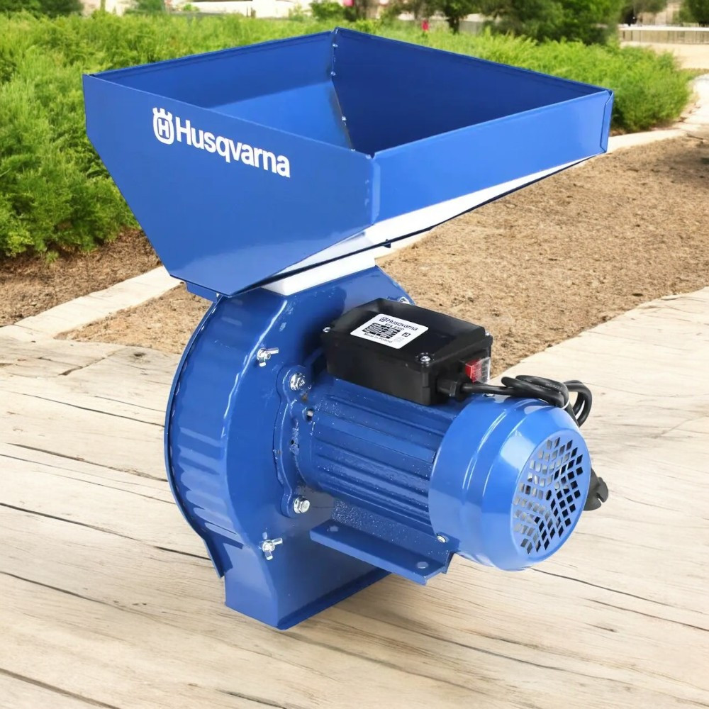 Зернодробилка Husqvarna EFS 4300 4.3 кВт 320 кг/год Потужний кормоподрібнювач для зерна і кукурудзяних качанів