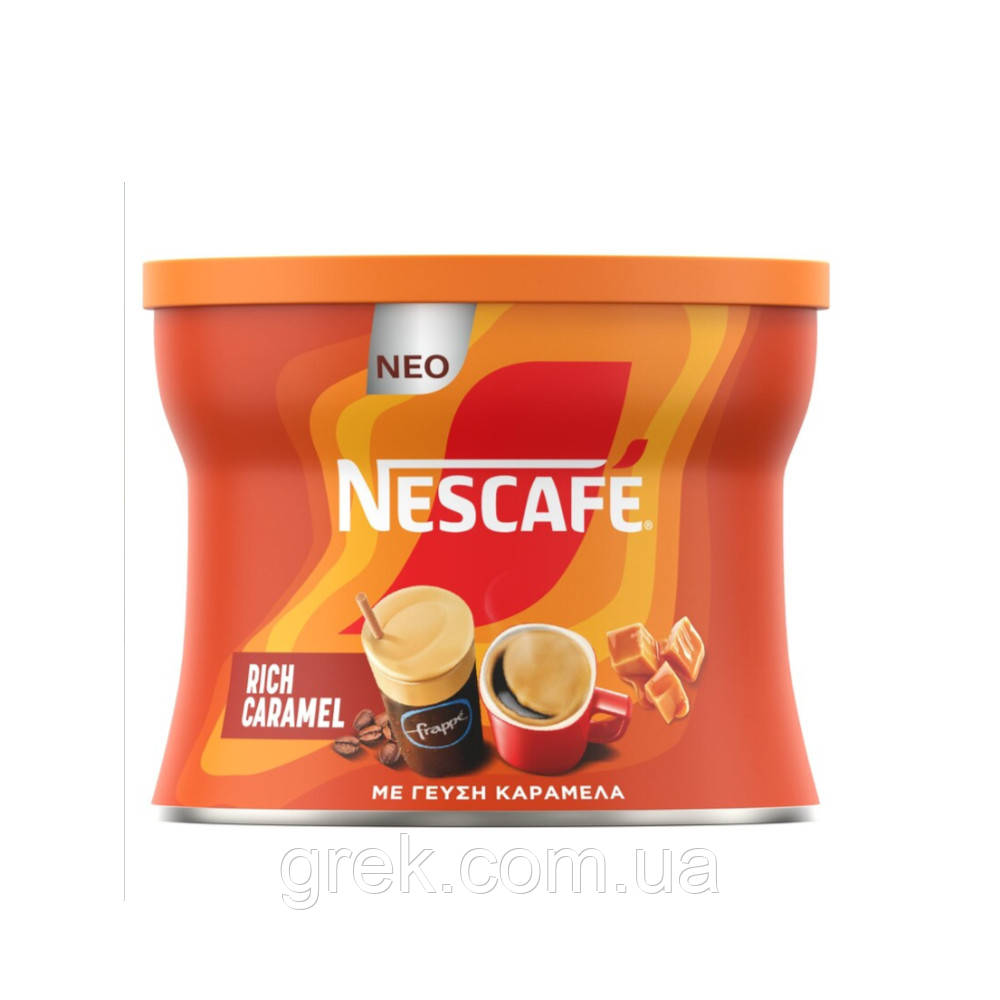 Кава розчинна зі смаком карамелі Nescafe 95 г, фото 1