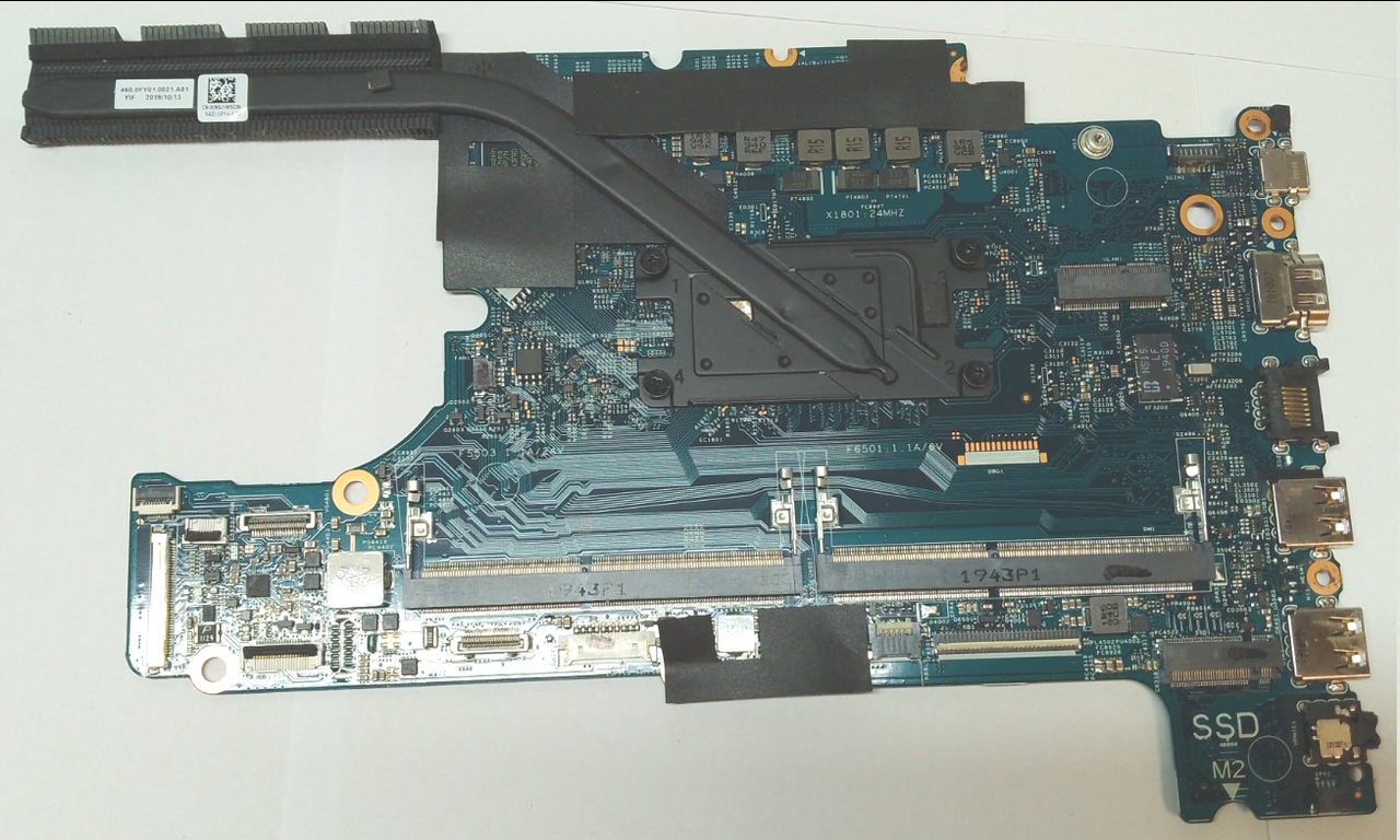 Мат плата Dell latitude 3400/3500 (i5-8265U з радіатором б.в.