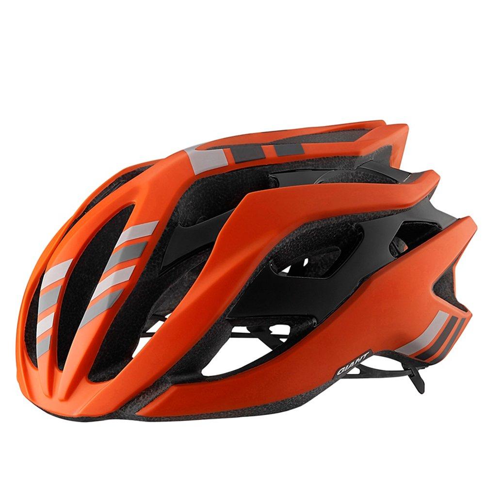 Велошлем Giant Rev оранж M/55-59см (GT)