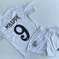Дитяча підліткова футбольна форма Mbappe FC Real Madrid   kids