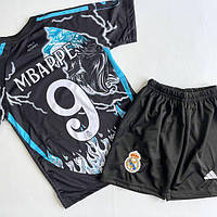 Дитяча підліткова футбольна форма Mbappe FC Real Madrid   kids